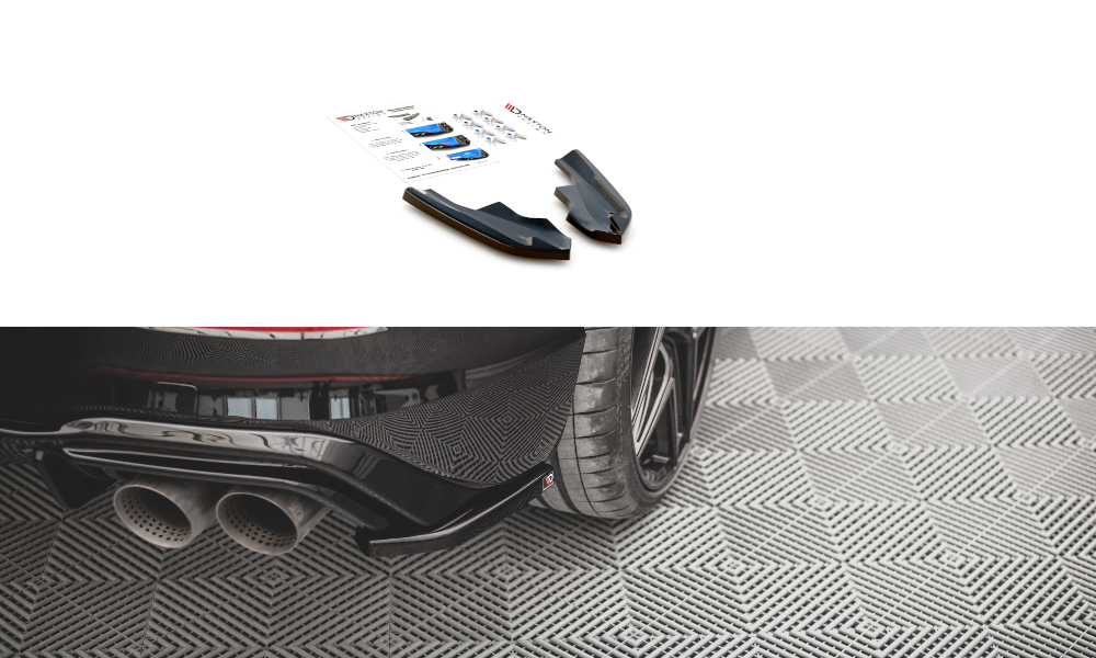 Maxton Design Heck Ansatz Flaps Diffusor V.4 für Volkswagen Golf R Mk8 schwarz Hochglanz Maxton Design Heck Ansatz Flaps Diffusor V.4 für Volkswagen Golf R Mk8 schwarz Hochglanz