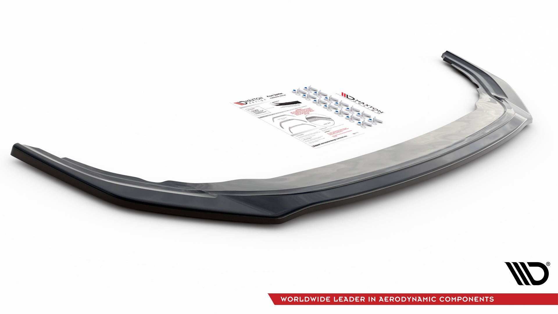 Maxton Design Front Ansatz V.3 für Volkswagen Golf R Mk8 schwarz Hochglanz Maxton Design Front Ansatz V.3 für Volkswagen Golf R Mk8 schwarz Hochglanz