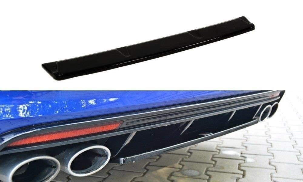 Maxton Design Mittlerer Diffusor Heck Ansatz für VW GOLF 7 R VARIANT schwarz Hochglanz Maxton Design Mittlerer Diffusor Heck Ansatz für VW GOLF 7 R VARIANT schwarz Hochglanz
