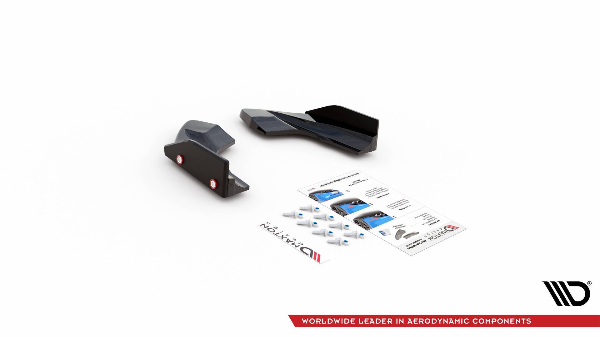 Maxton Design Heck Ansatz Flaps Diffusor V.2 +Flaps für Volkswagen Golf R Mk8 Maxton Design Heck Ansatz Flaps Diffusor V.2 +Flaps für Volkswagen Golf R Mk8
