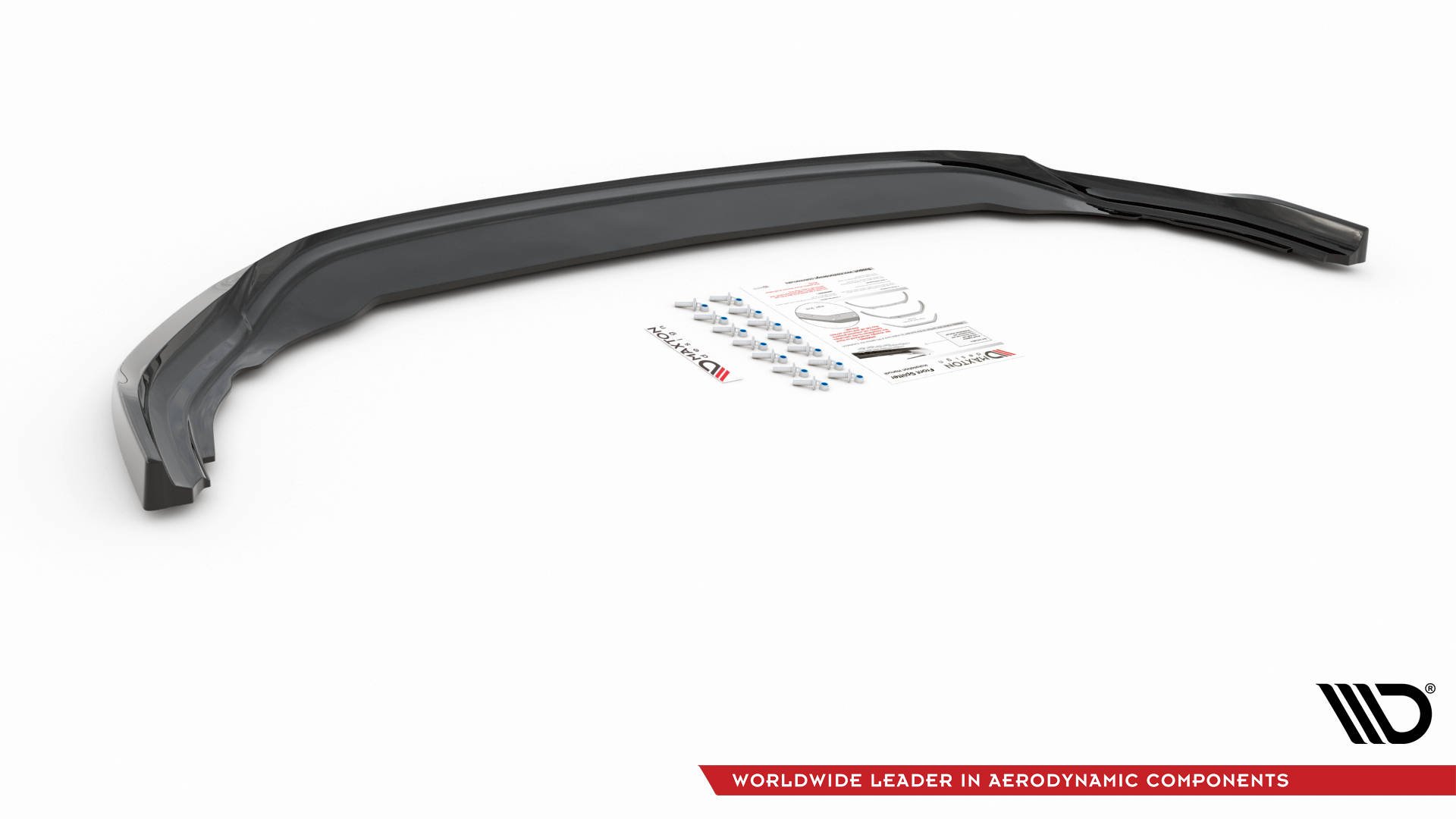 Maxton Design Front Ansatz V.6 für Volkswagen Golf R Mk8 schwarz Hochglanz Maxton Design Front Ansatz V.6 für Volkswagen Golf R Mk8 schwarz Hochglanz