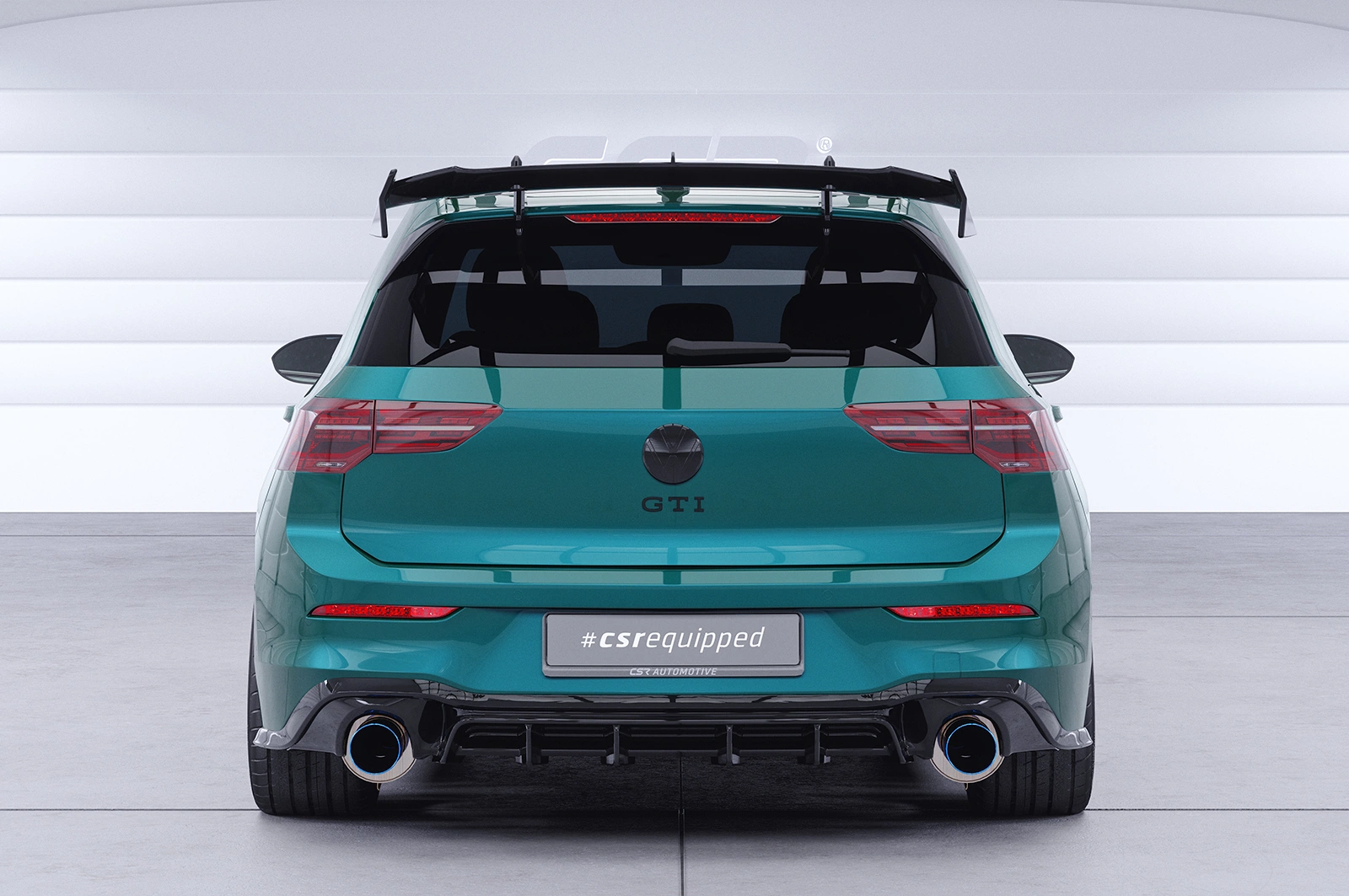 Schwanenhals Heckflügel mit ABE für VW Golf 8 GTI/ GTD/ R SHF050