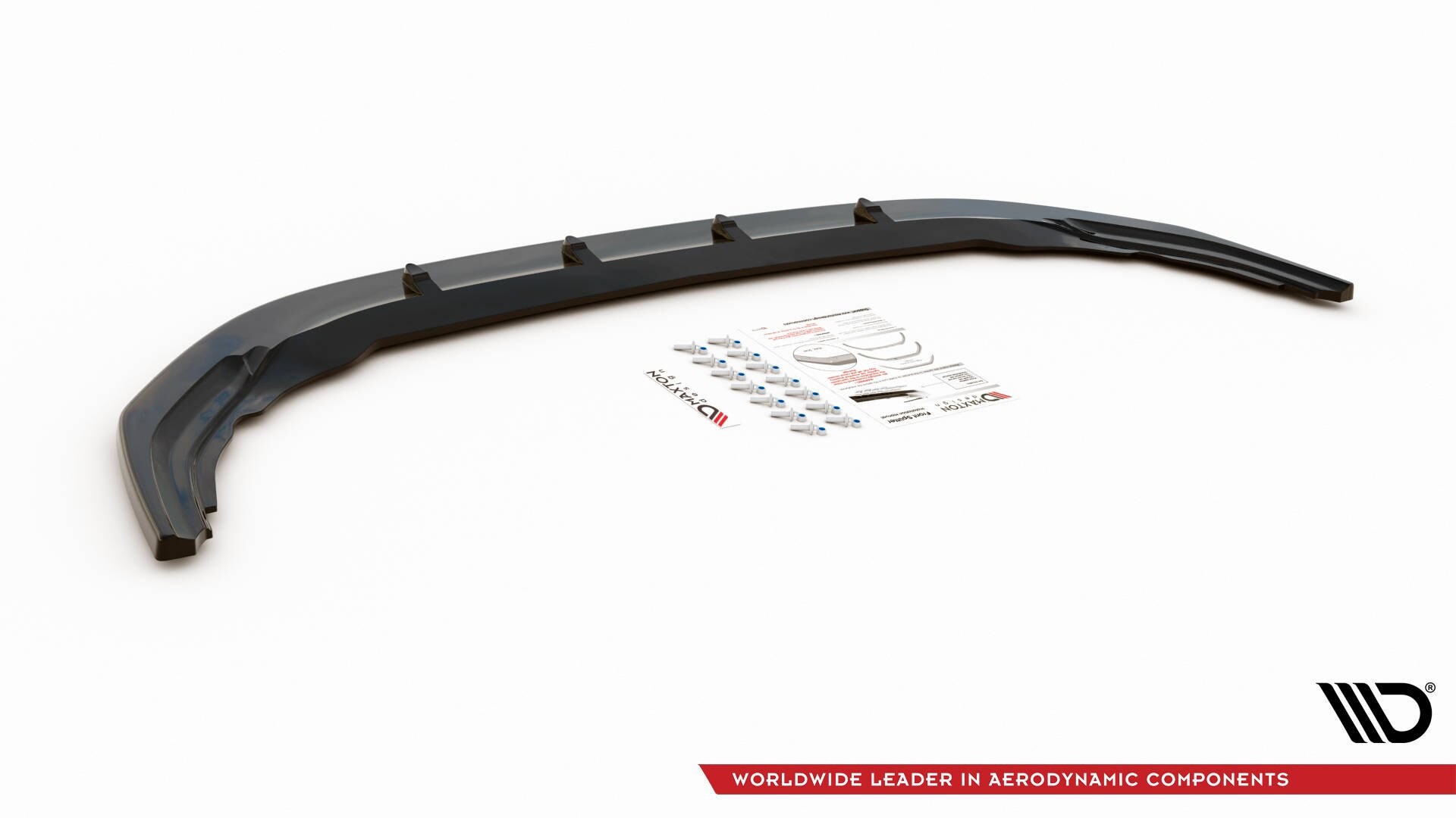 Maxton Design Front Ansatz V.1 für Volkswagen Golf R Mk8 schwarz Hochglanz Maxton Design Front Ansatz V.1 für Volkswagen Golf R Mk8 schwarz Hochglanz