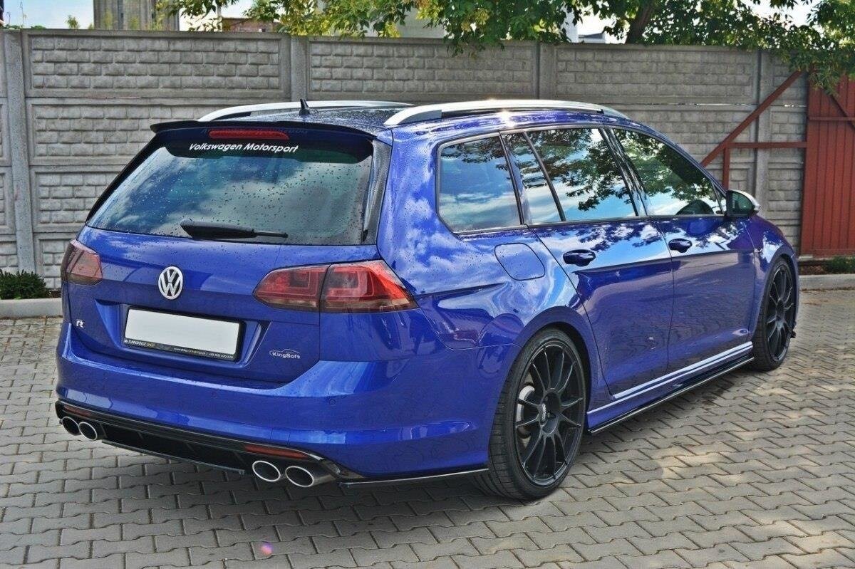 Maxton Design Mittlerer Diffusor Heck Ansatz für VW GOLF 7 R VARIANT schwarz Hochglanz Maxton Design Mittlerer Diffusor Heck Ansatz für VW GOLF 7 R VARIANT schwarz Hochglanz
