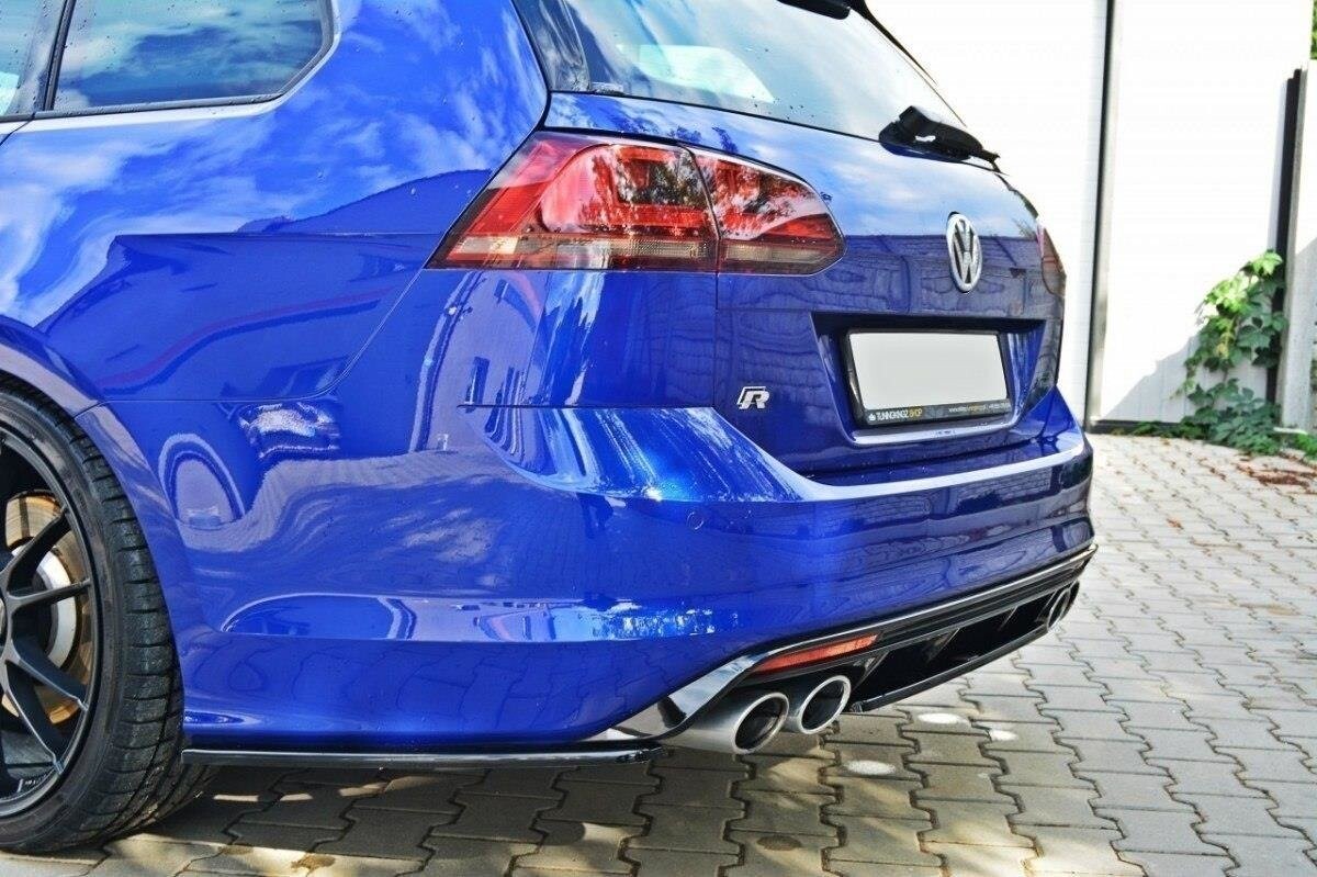 Maxton Design Mittlerer Diffusor Heck Ansatz für VW GOLF 7 R VARIANT schwarz Hochglanz Maxton Design Mittlerer Diffusor Heck Ansatz für VW GOLF 7 R VARIANT schwarz Hochglanz