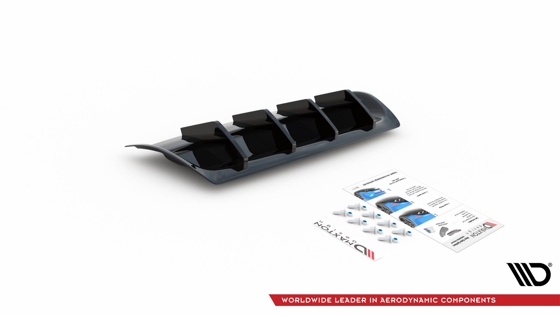 Maxton Design Diffusor Heck Ansatz für Volkswagen Arteon R schwarz Hochglanz Maxton Design Diffusor Heck Ansatz für Volkswagen Arteon R schwarz Hochglanz