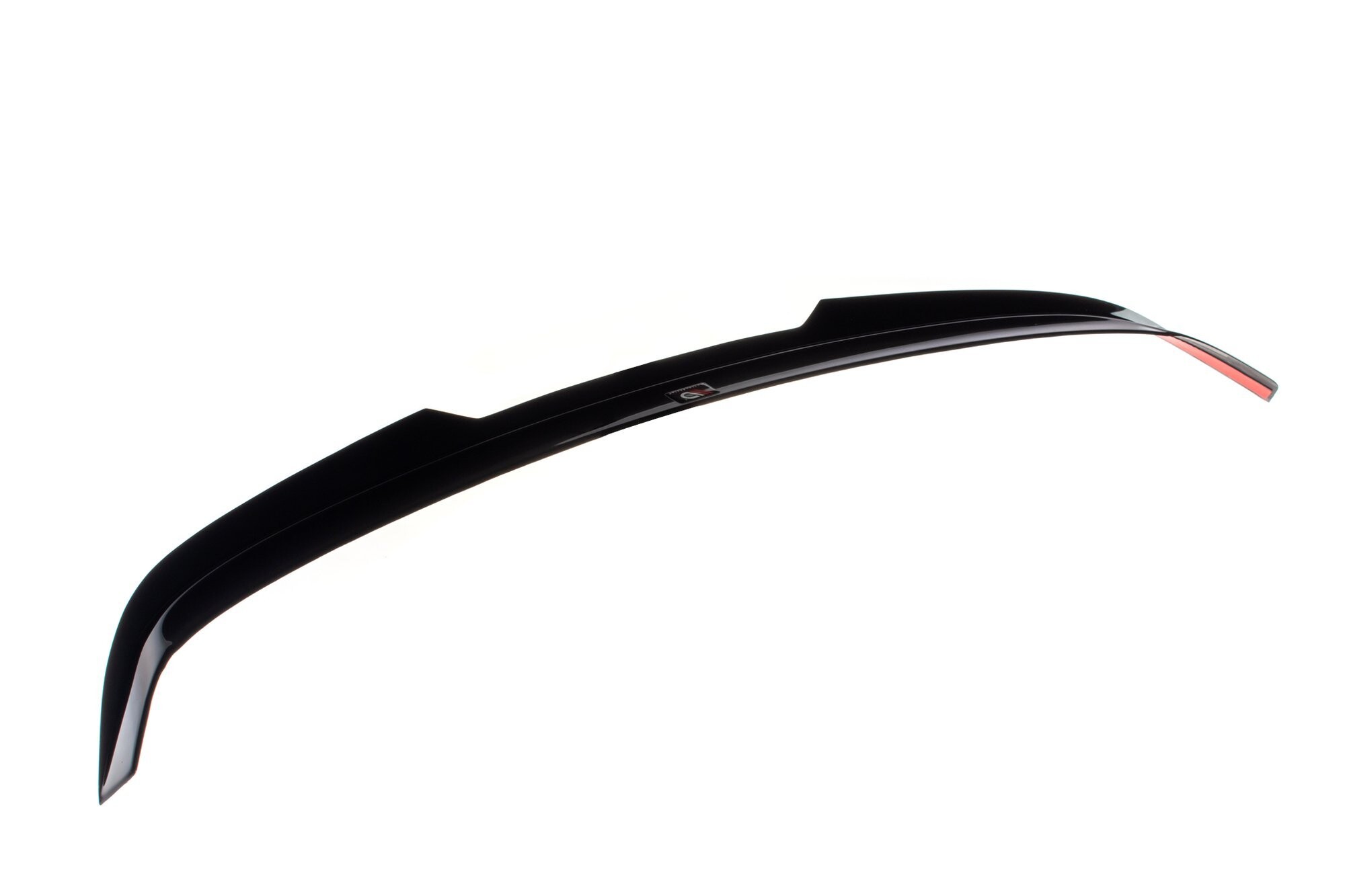 Maxton Design Spoiler CAP V.2 für Volkswagen Golf 7 / 7 Facelift R / R-Line / GTI  schwarz Hochglanz