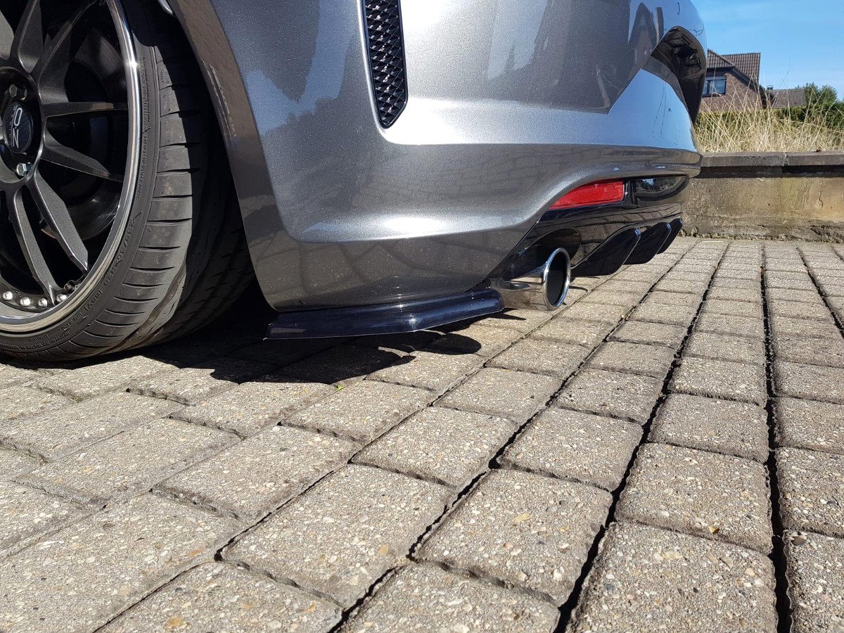 Maxton Design Heck Ansatz Flaps Diffusor für VOLKSWAGEN SCIROCCO MK.3 R FACELIFT schwarz Hochglanz Maxton Design Heck Ansatz Flaps Diffusor für VOLKSWAGEN SCIROCCO MK.3 R FACELIFT schwarz Hochglanz