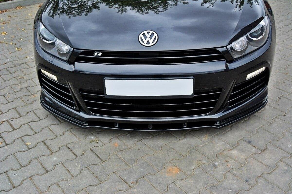 Maxton Design Front Ansatz für VW SCIROCCO R schwarz Hochglanz Maxton Design Front Ansatz für VW SCIROCCO R schwarz Hochglanz