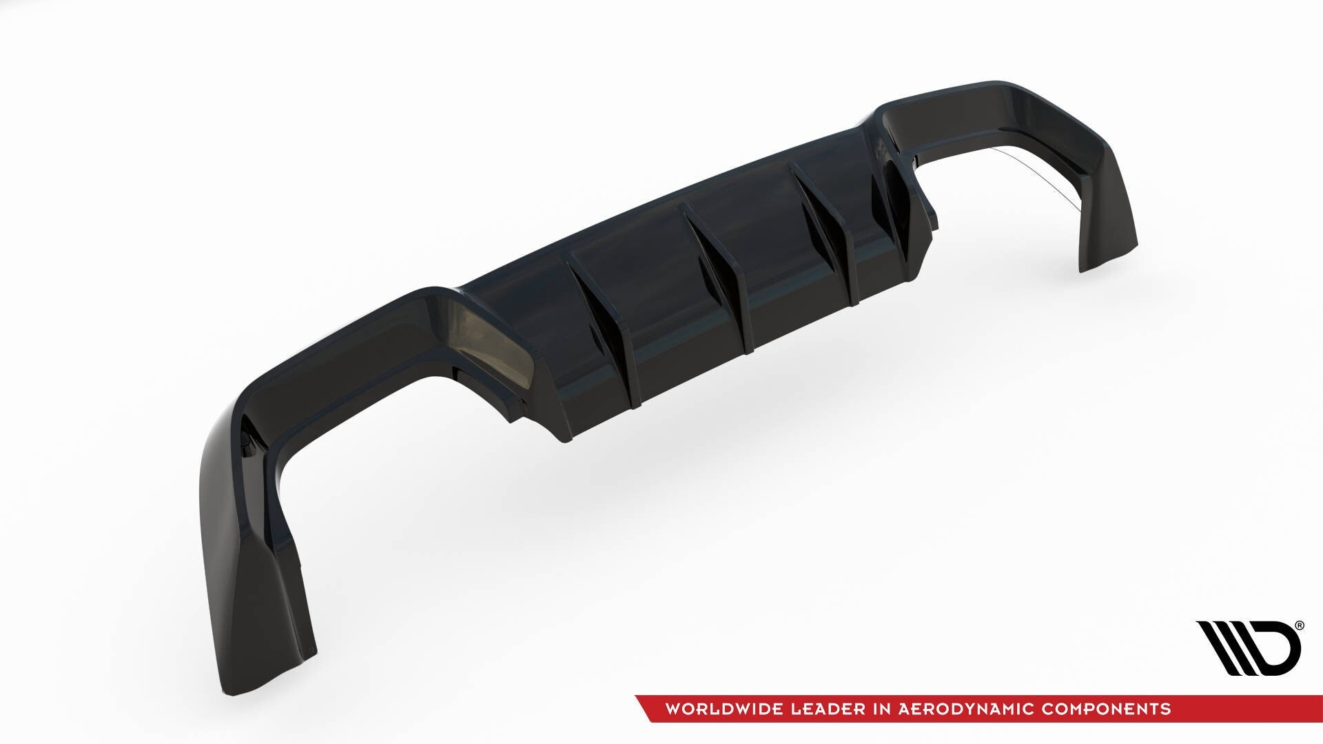 Maxton Design Diffusor Heck Ansatz V.1 für Volkswagen Golf R Mk8 schwarz Hochglanz Maxton Design Diffusor Heck Ansatz V.1 für Volkswagen Golf R Mk8 schwarz Hochglanz