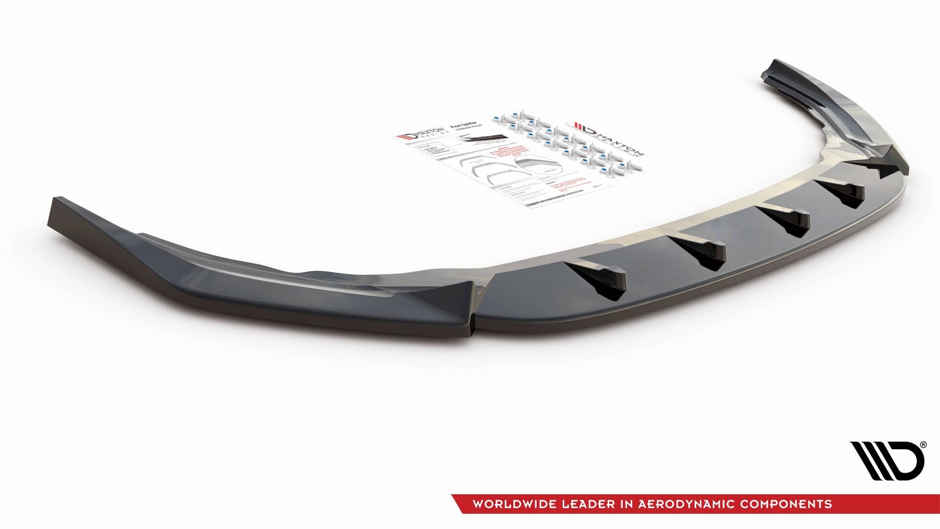 Maxton Design Front Ansatz V.2 für Volkswagen Golf R Mk8 schwarz Hochglanz Maxton Design Front Ansatz V.2 für Volkswagen Golf R Mk8 schwarz Hochglanz