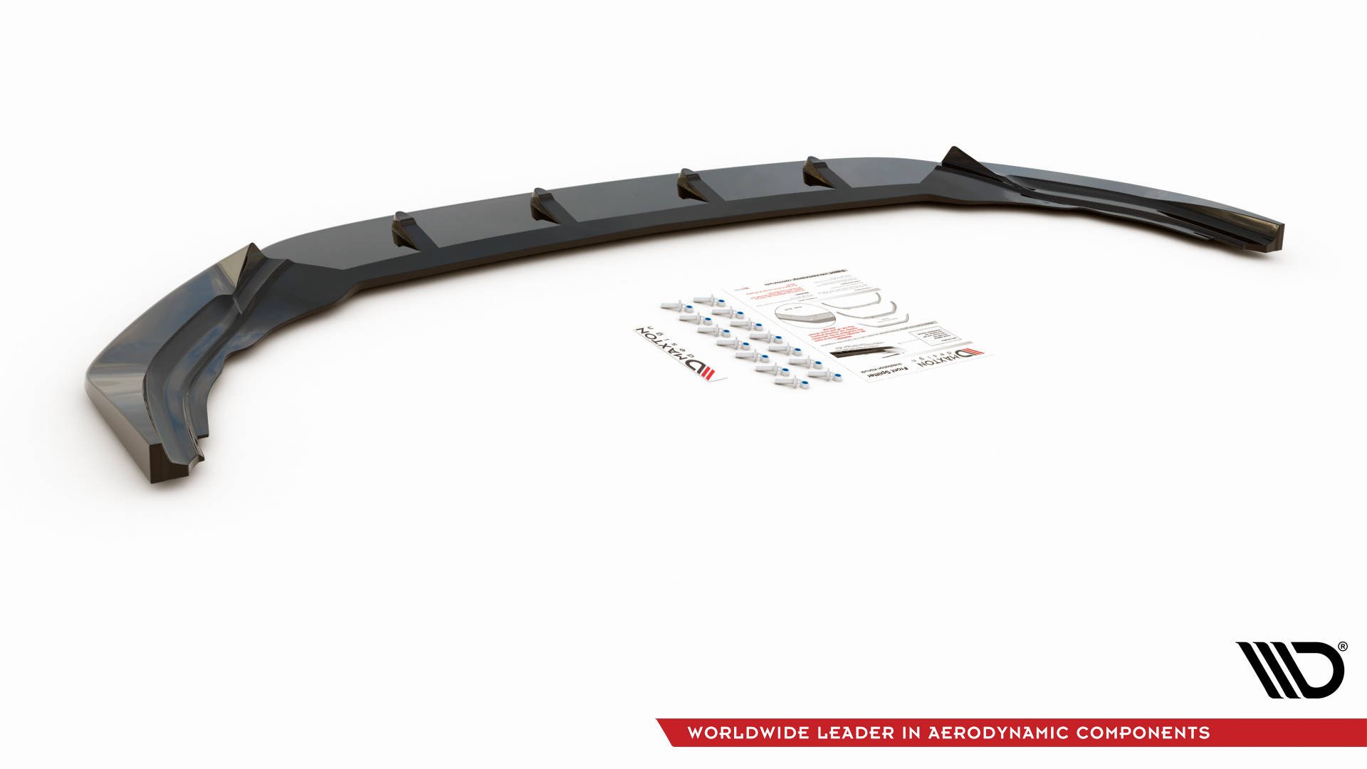 Maxton Design Front Ansatz V.2 für Volkswagen Golf R Mk8 schwarz Hochglanz Maxton Design Front Ansatz V.2 für Volkswagen Golf R Mk8 schwarz Hochglanz