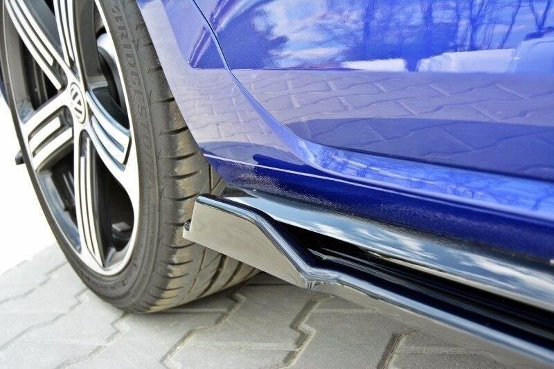 Maxton Design Seitenschweller Ansatz für V.1 für VW Golf 7 R / R-Line Facelift schwarz Hochglanz Maxton Design Seitenschweller Ansatz für V.1 für VW Golf 7 R / R-Line Facelift schwarz Hochglanz