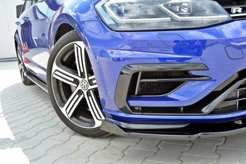 Maxton Design Front Ansatz V.1 für VW Golf 7 R / R-Line Facelift schwarz Hochglanz Maxton Design Front Ansatz V.1 für VW Golf 7 R / R-Line Facelift schwarz Hochglanz
