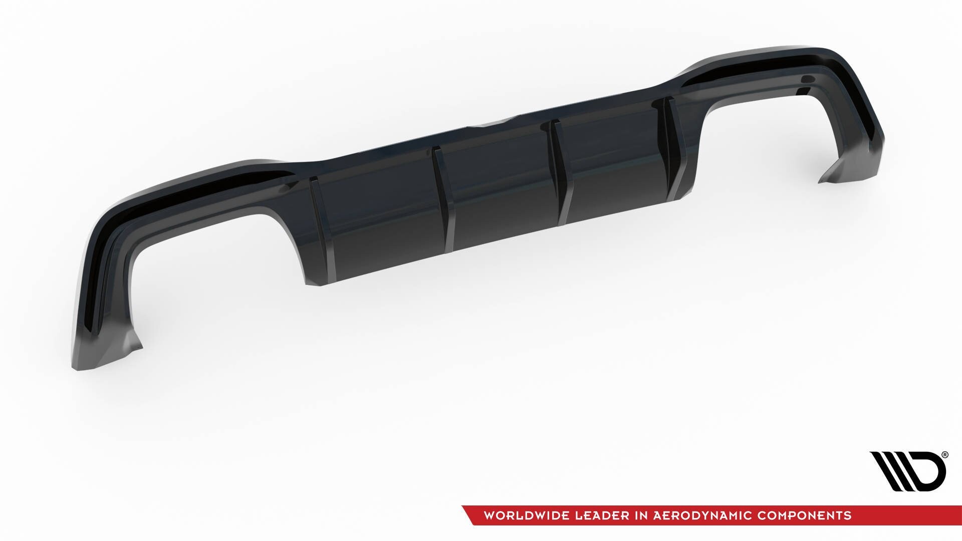 Maxton Design Diffusor Heck Ansatz V.2 für Volkswagen Golf R Mk8 schwarz Hochglanz Maxton Design Diffusor Heck Ansatz V.2 für Volkswagen Golf R Mk8 schwarz Hochglanz
