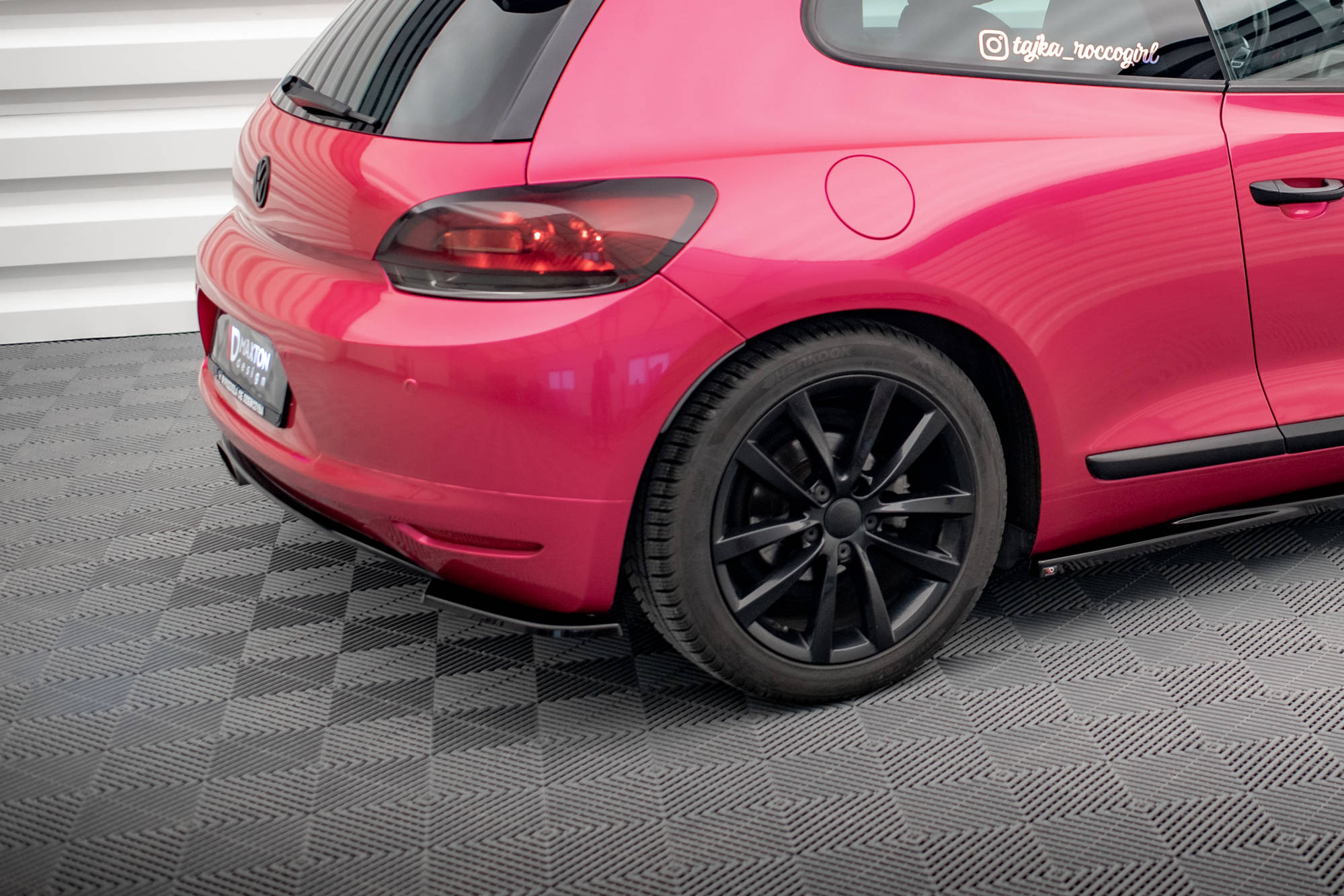 Maxton Design Heck Ansatz Flaps Diffusor für Volkswagen Scirocco Mk3 schwarz Hochglanz Maxton Design Heck Ansatz Flaps Diffusor für Volkswagen Scirocco Mk3 schwarz Hochglanz