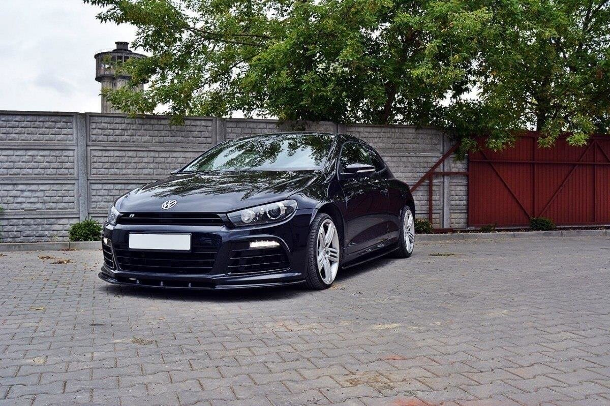 Maxton Design Front Ansatz für VW SCIROCCO R schwarz Hochglanz Maxton Design Front Ansatz für VW SCIROCCO R schwarz Hochglanz