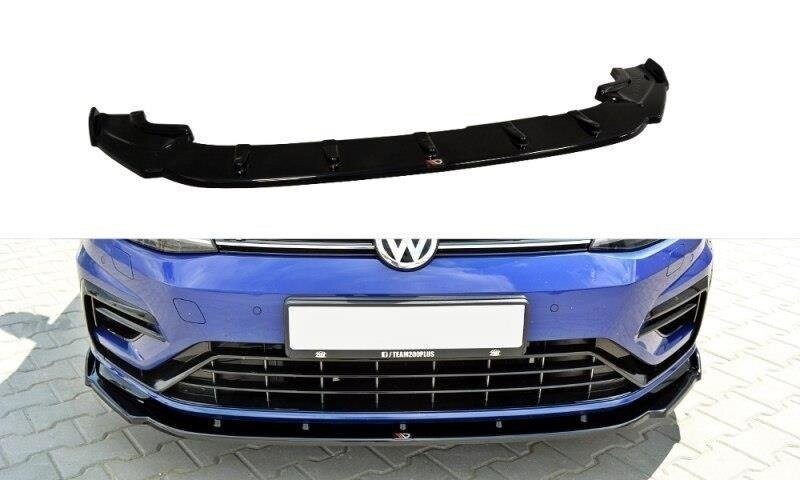 Maxton Design Front Ansatz V.1 für VW Golf 7 R / R-Line Facelift schwarz Hochglanz Maxton Design Front Ansatz V.1 für VW Golf 7 R / R-Line Facelift schwarz Hochglanz