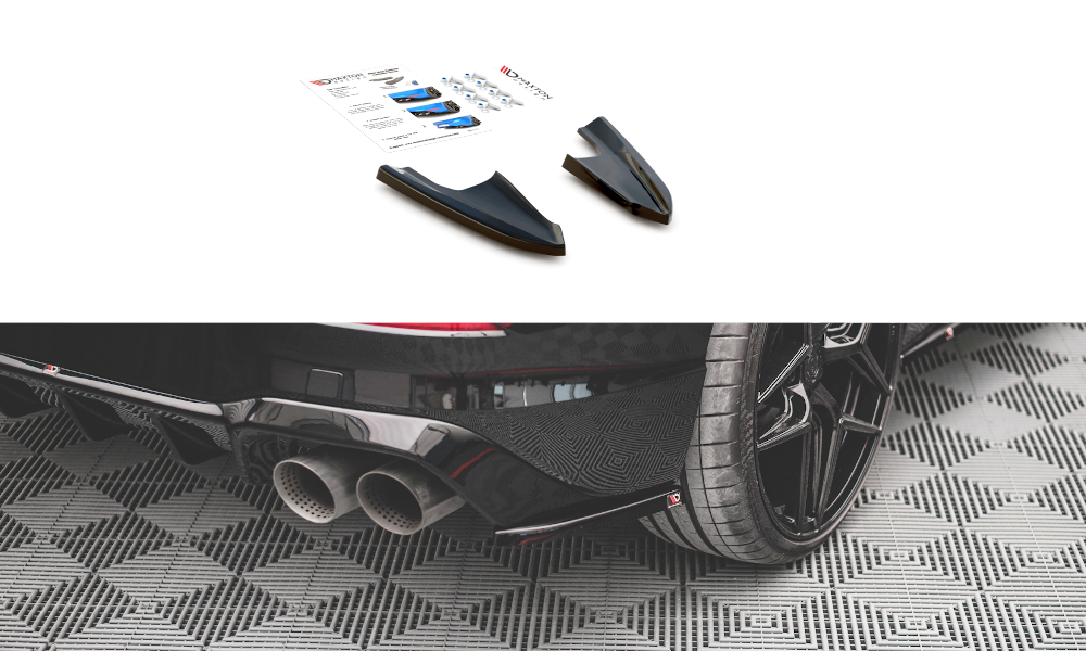 Maxton Design Heck Ansatz Flaps Diffusor V.3 für Volkswagen Golf R Mk8 schwarz Hochglanz Maxton Design Heck Ansatz Flaps Diffusor V.3 für Volkswagen Golf R Mk8 schwarz Hochglanz