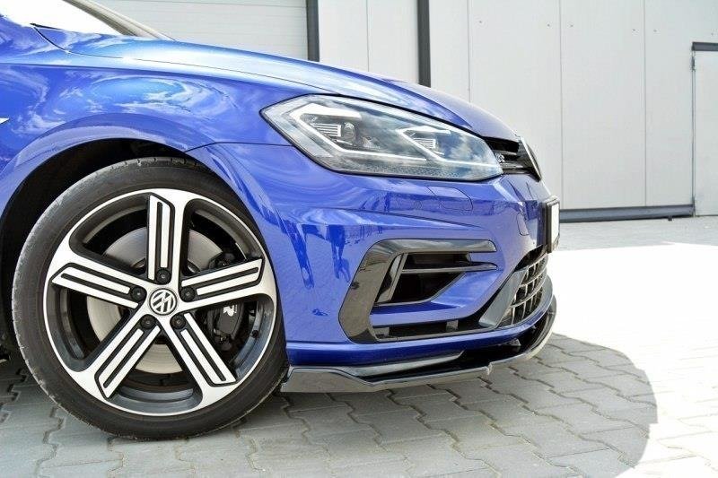 Maxton Design Front Ansatz V.1 für VW Golf 7 R / R-Line Facelift schwarz Hochglanz Maxton Design Front Ansatz V.1 für VW Golf 7 R / R-Line Facelift schwarz Hochglanz