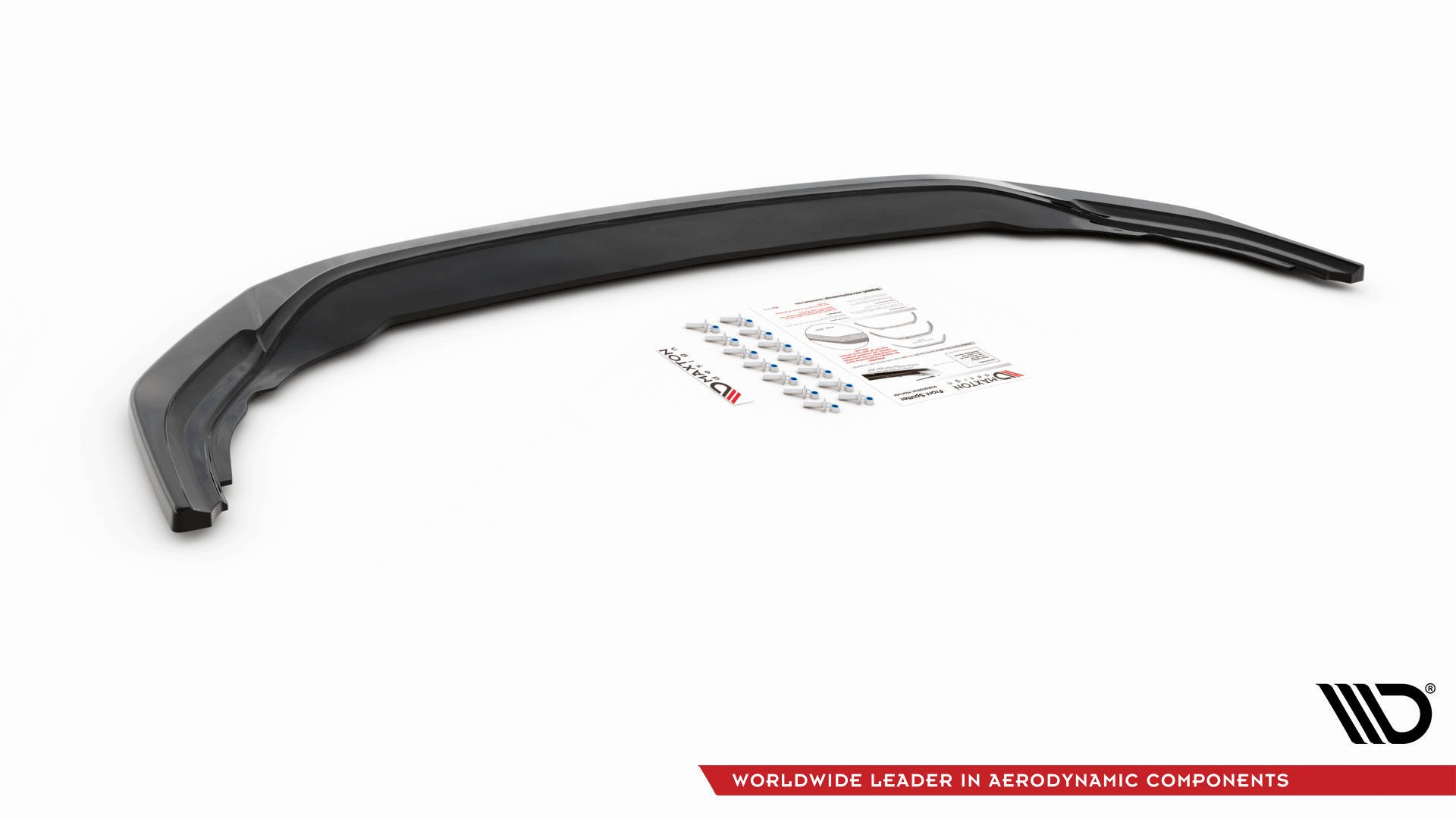 Maxton Design Front Ansatz V.3 für Volkswagen Golf R Mk8 schwarz Hochglanz Maxton Design Front Ansatz V.3 für Volkswagen Golf R Mk8 schwarz Hochglanz