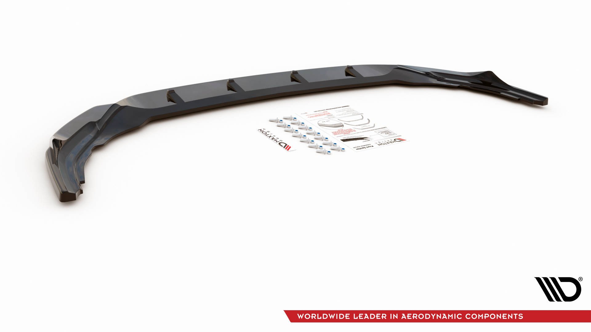 Maxton Design Front Ansatz V.4 für Volkswagen Golf R Mk8 schwarz Hochglanz Maxton Design Front Ansatz V.4 für Volkswagen Golf R Mk8 schwarz Hochglanz