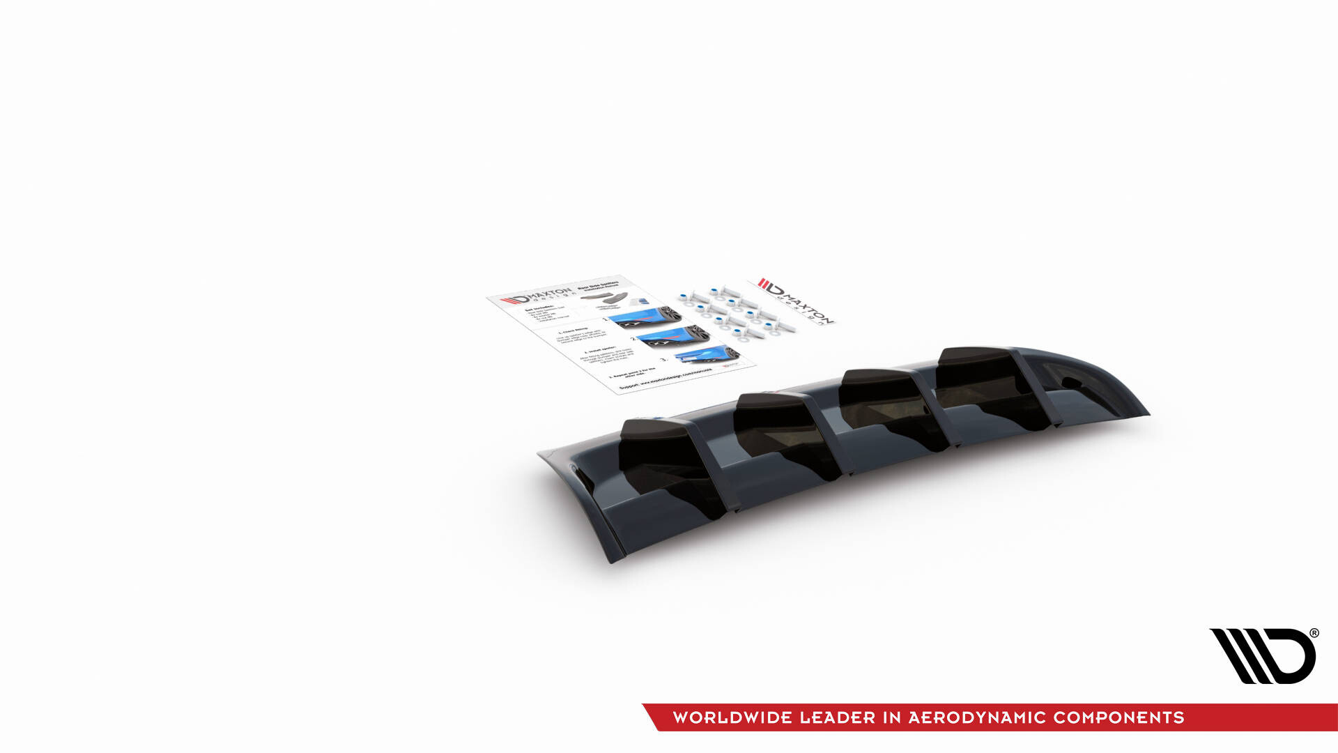 Maxton Design Diffusor Heck Ansatz für Volkswagen Arteon R schwarz Hochglanz Maxton Design Diffusor Heck Ansatz für Volkswagen Arteon R schwarz Hochglanz