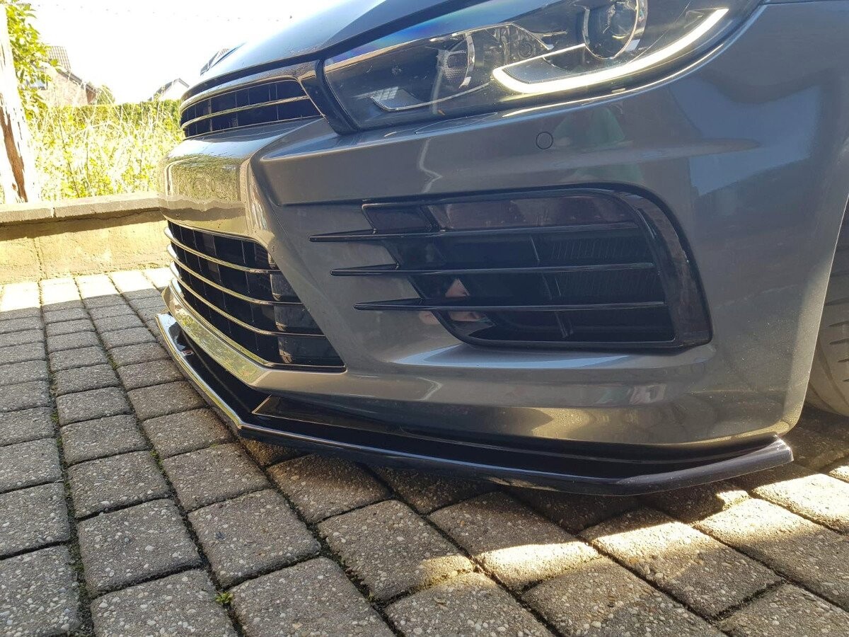 Maxton Design Front Ansatz V.1 für VOLKSWAGEN SCIROCCO MK.3 R FACELIFT schwarz Hochglanz Maxton Design Front Ansatz V.1 für VOLKSWAGEN SCIROCCO MK.3 R FACELIFT schwarz Hochglanz