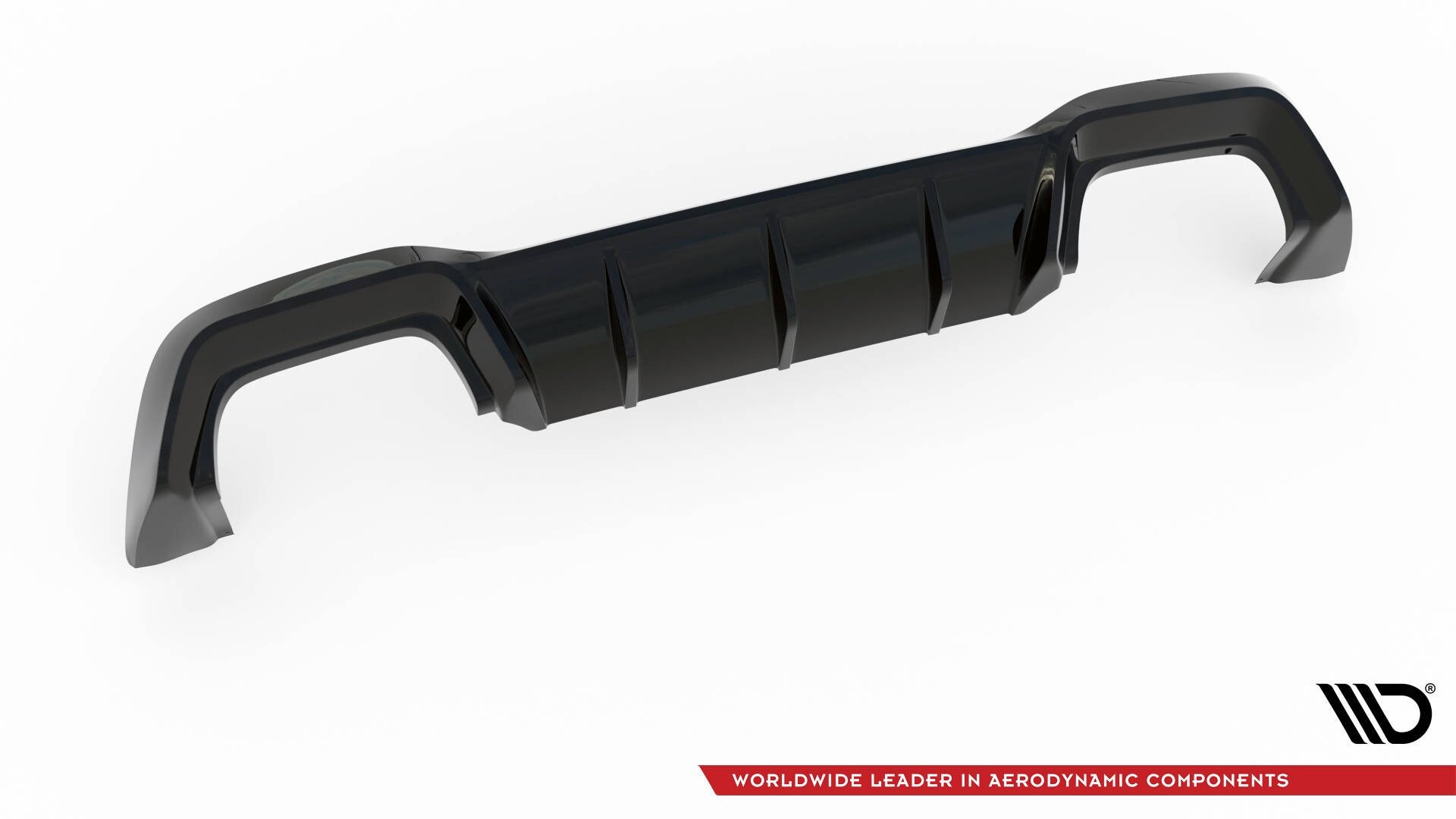 Maxton Design Diffusor Heck Ansatz V.1 für Volkswagen Golf R Mk8 schwarz Hochglanz Maxton Design Diffusor Heck Ansatz V.1 für Volkswagen Golf R Mk8 schwarz Hochglanz