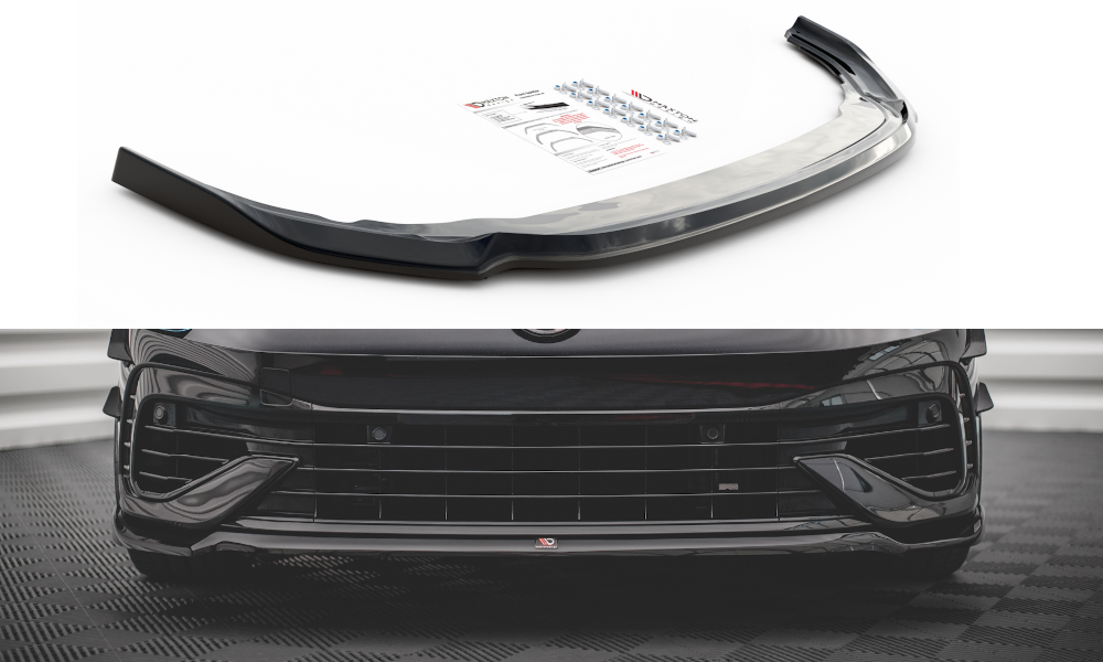 Maxton Design Front Ansatz V.6 für Volkswagen Golf R Mk8 schwarz Hochglanz Maxton Design Front Ansatz V.6 für Volkswagen Golf R Mk8 schwarz Hochglanz